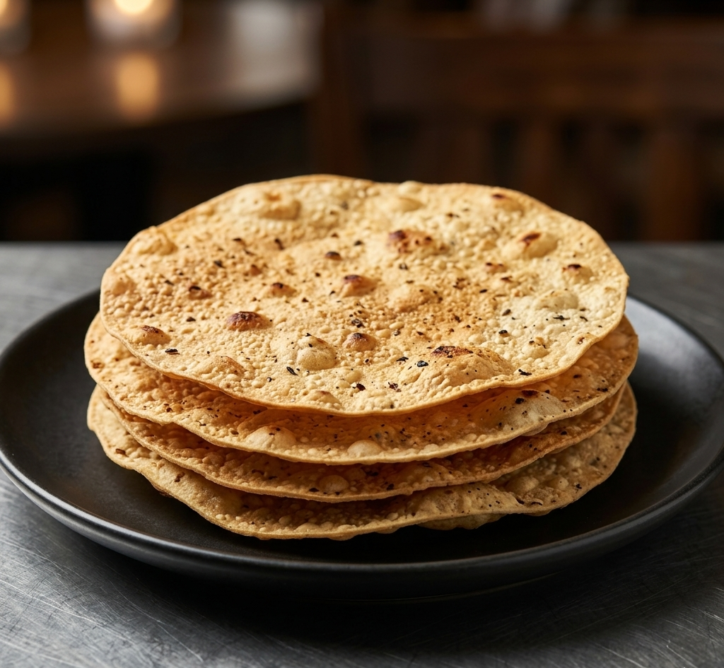 PLAIN PAPADUM (Roasted)