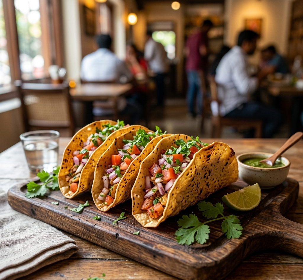 Papadum Tacos (4 pcs.)