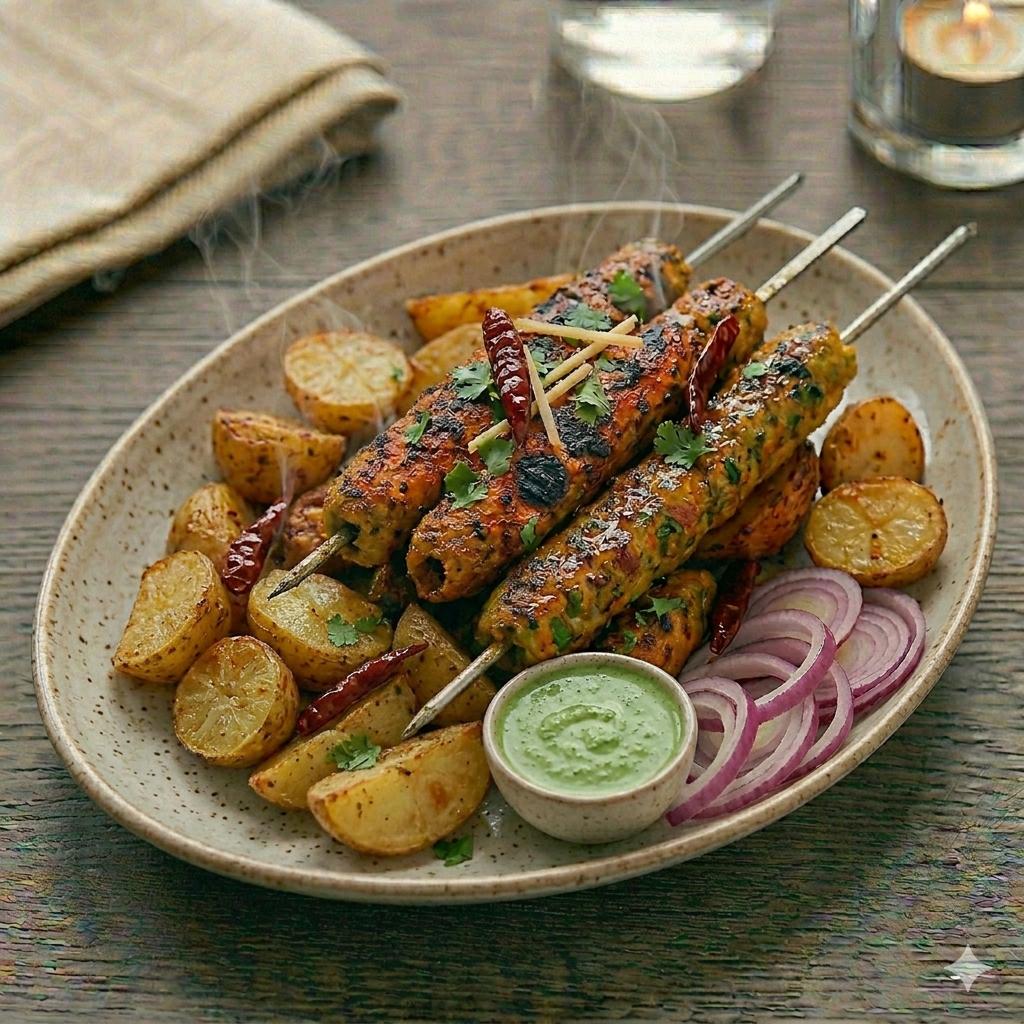 VEG SEEKH KABAB